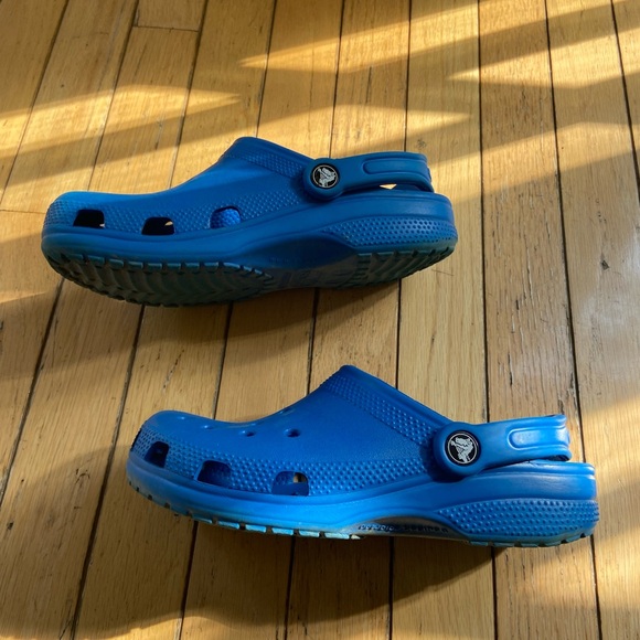 Crocs Classic Clog Shoes Big Kids Bright Blue - Picture 4 of 7